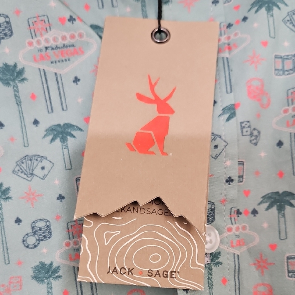 Las Vegas Print Short Sleeve Shirt - Picture 8 of 8